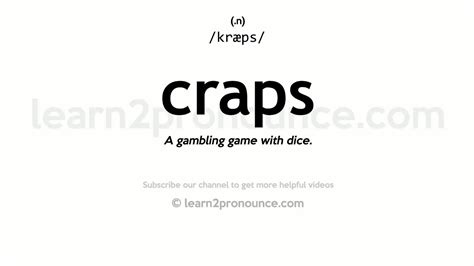 crap definition|Iba pa.